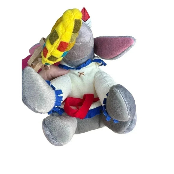 Disney 2003 Theme Park edition Eeyore Bean Bag Plush Stuffed Toy - Picture 7 of 11